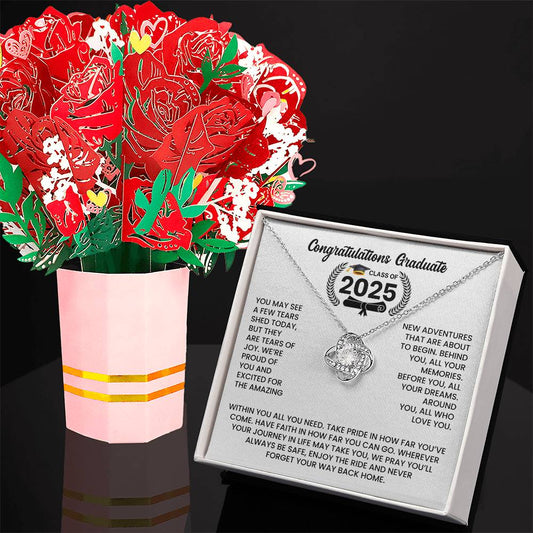 Graduation Necklace - Class of 2025-[Heartfelt Family Gift]