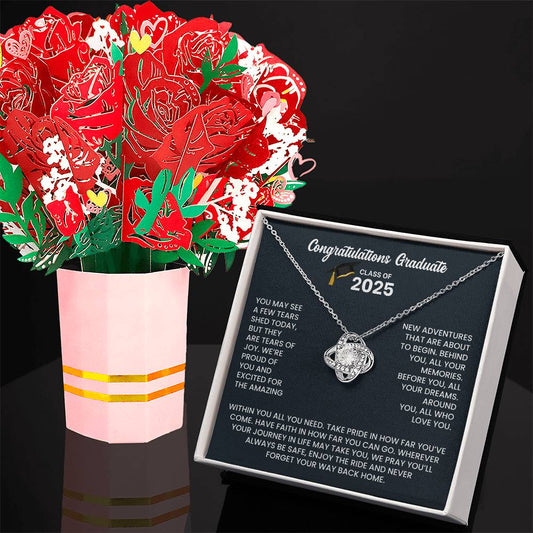 Graduation Necklace - Class of 2025-[Heartfelt Family Gift]