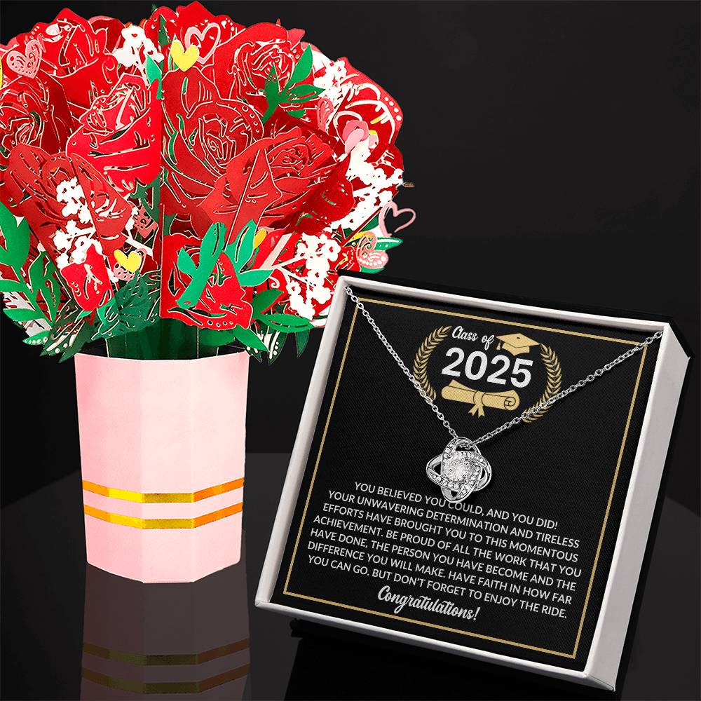 Graduation Necklace - Class of 2025-[Heartfelt Family Gift]