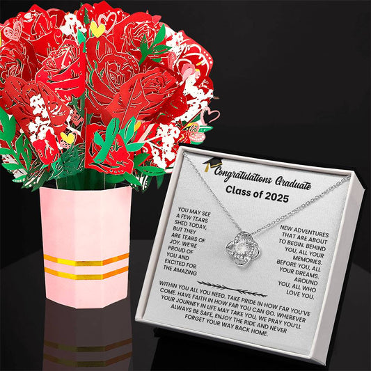 Graduation Necklace - Class of 2025-[Heartfelt Family Gift]