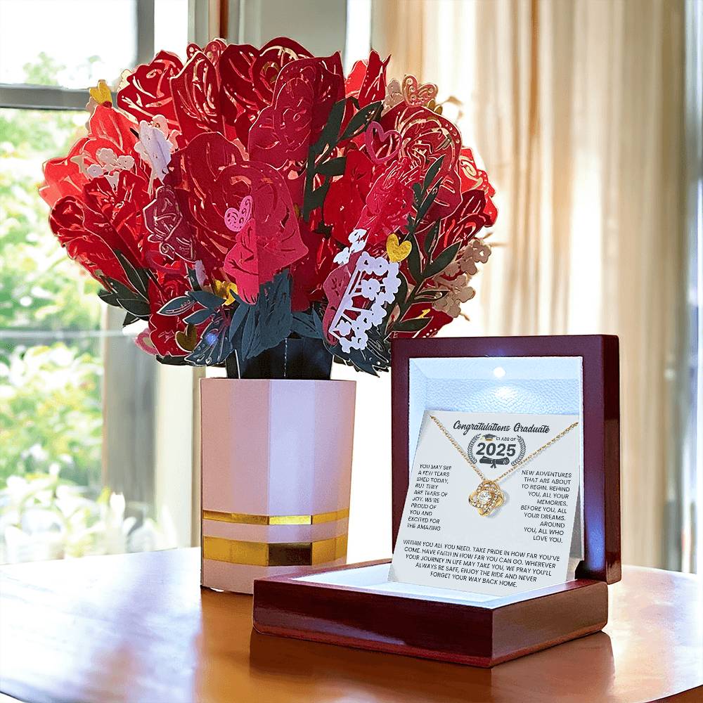 Graduation Necklace - Class of 2025-[Heartfelt Family Gift]