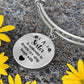 A Sister Is Someone to Dream, Cry, Sing, Laugh With Engraved Bangle Bracelet-[Heartfelt Family Gift]