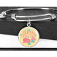 Queen of Her Tribe Engraved Bangle Bracelet-[Heartfelt Family Gift]