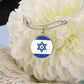 Prayers for Isreal  Engraved Bangle Bracelet-[Heartfelt Family Gift]
