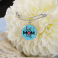 Best Mom Engraved Bangle Bracelet-[Heartfelt Family Gift]