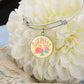 Queen of Her Tribe Engraved Bangle Bracelet-[Heartfelt Family Gift]