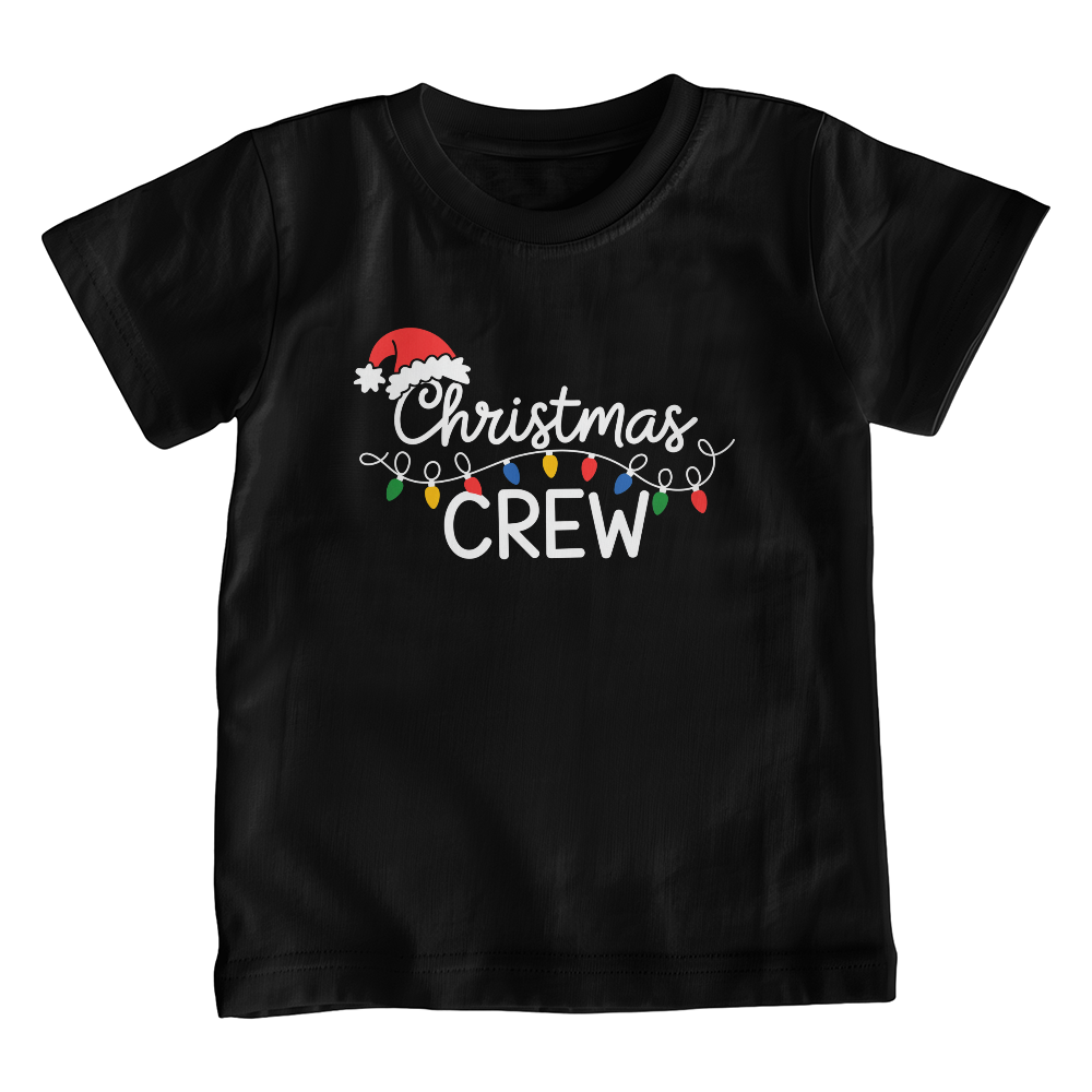 Christmas Crew Youth Holiday Lights T-shirt