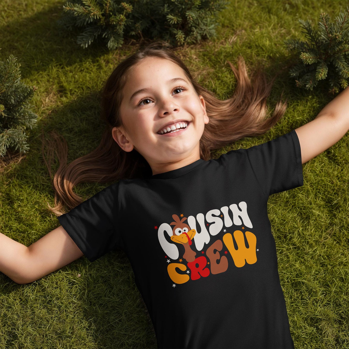 Cousin Crew Youth Thanksgiving T-shirt