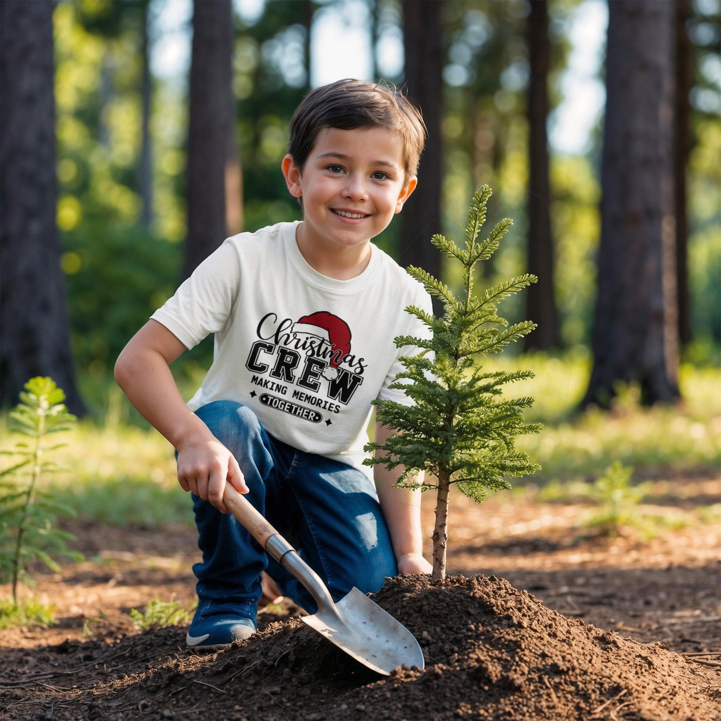 Christmas Crew Youth T-shirt