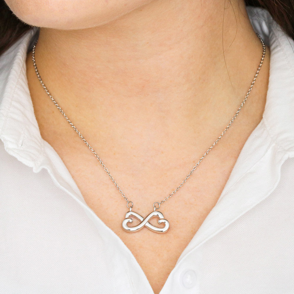 To My Wife Endless Love Necklace Gift