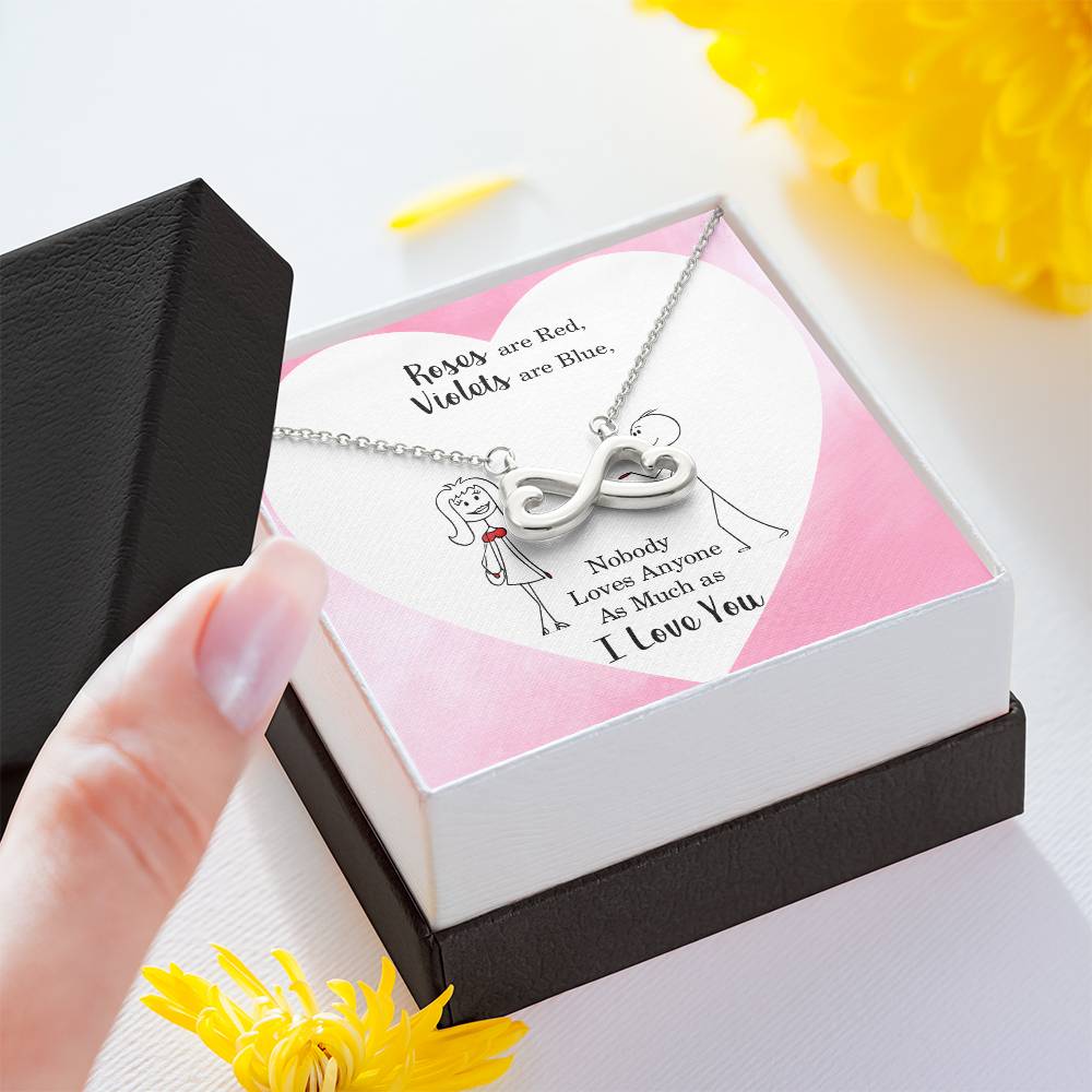 Endless Love Necklace Gift-[Heartfelt Family Gift]