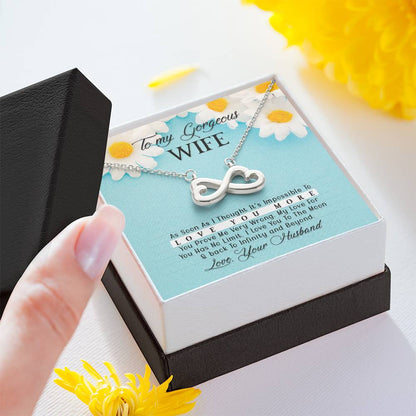 Wife Endless Love Necklace-[Heartfelt Family Gift]