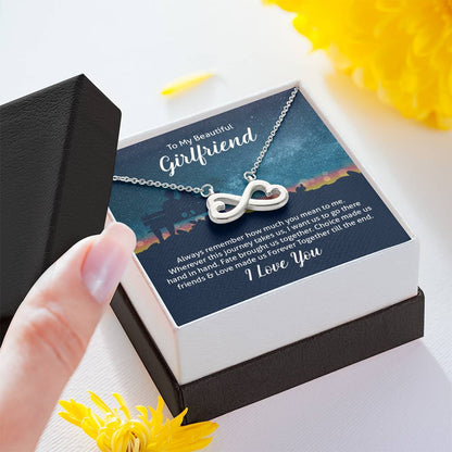 Wife Endless Love Necklace Gift-[Heartfelt Family Gift]