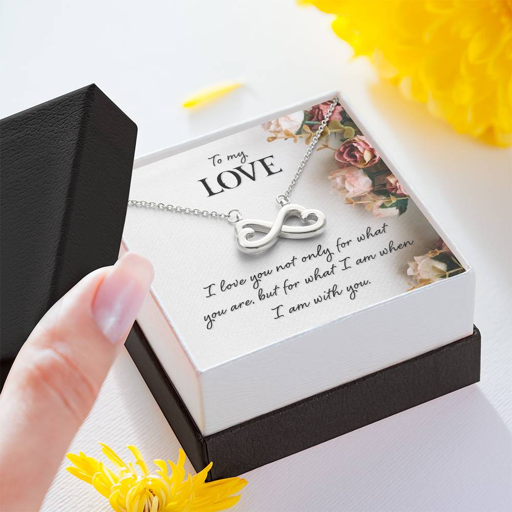 To My Love Heart Necklace-[Heartfelt Family Gift]