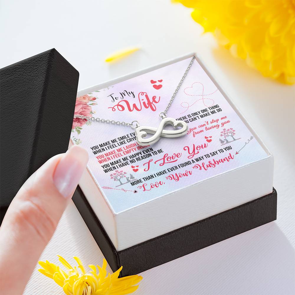 Wife endless love necklace-[Heartfelt Family Gift]