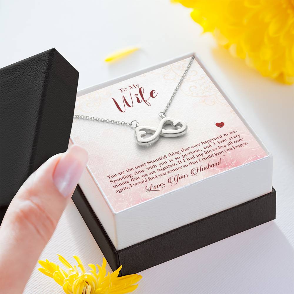 Wife Endless Love Necklace-[Heartfelt Family Gift]