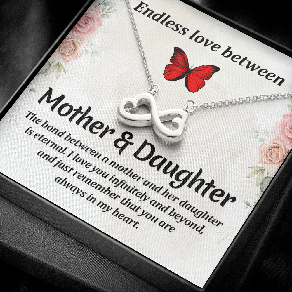 Mother Daughter Endless Love Necklace Gift-[Heartfelt Family Gift]