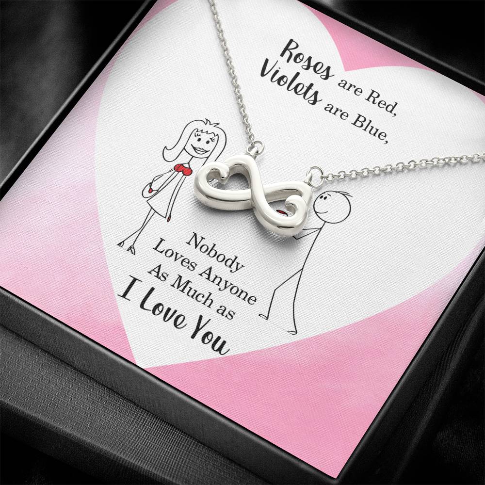 Endless Love Necklace Gift-[Heartfelt Family Gift]