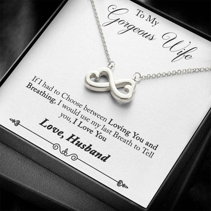 Wife Endless Love Necklace-[Heartfelt Family Gift]