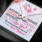 Wife endless love necklace-[Heartfelt Family Gift]