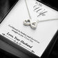 Husband to wife Endless Love Necklace-[Heartfelt Family Gift]