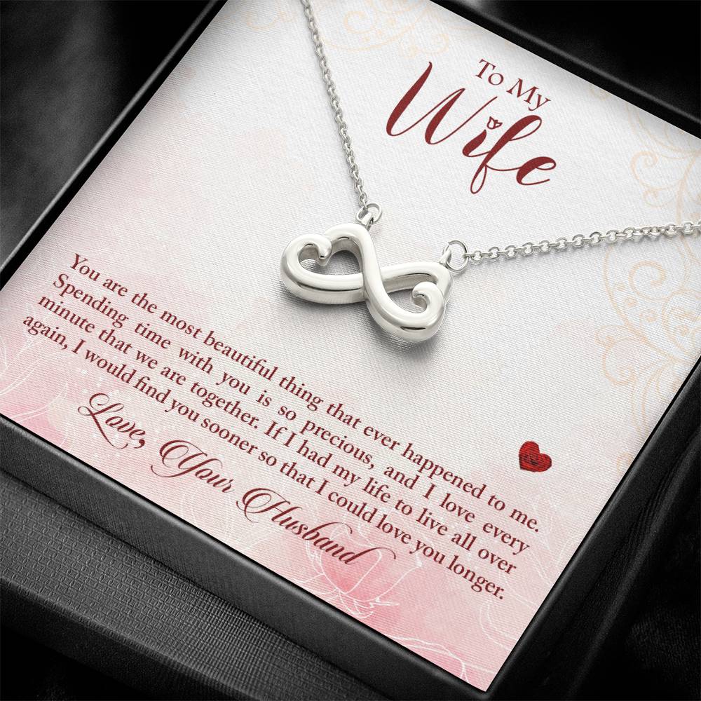 Wife Endless Love Necklace-[Heartfelt Family Gift]