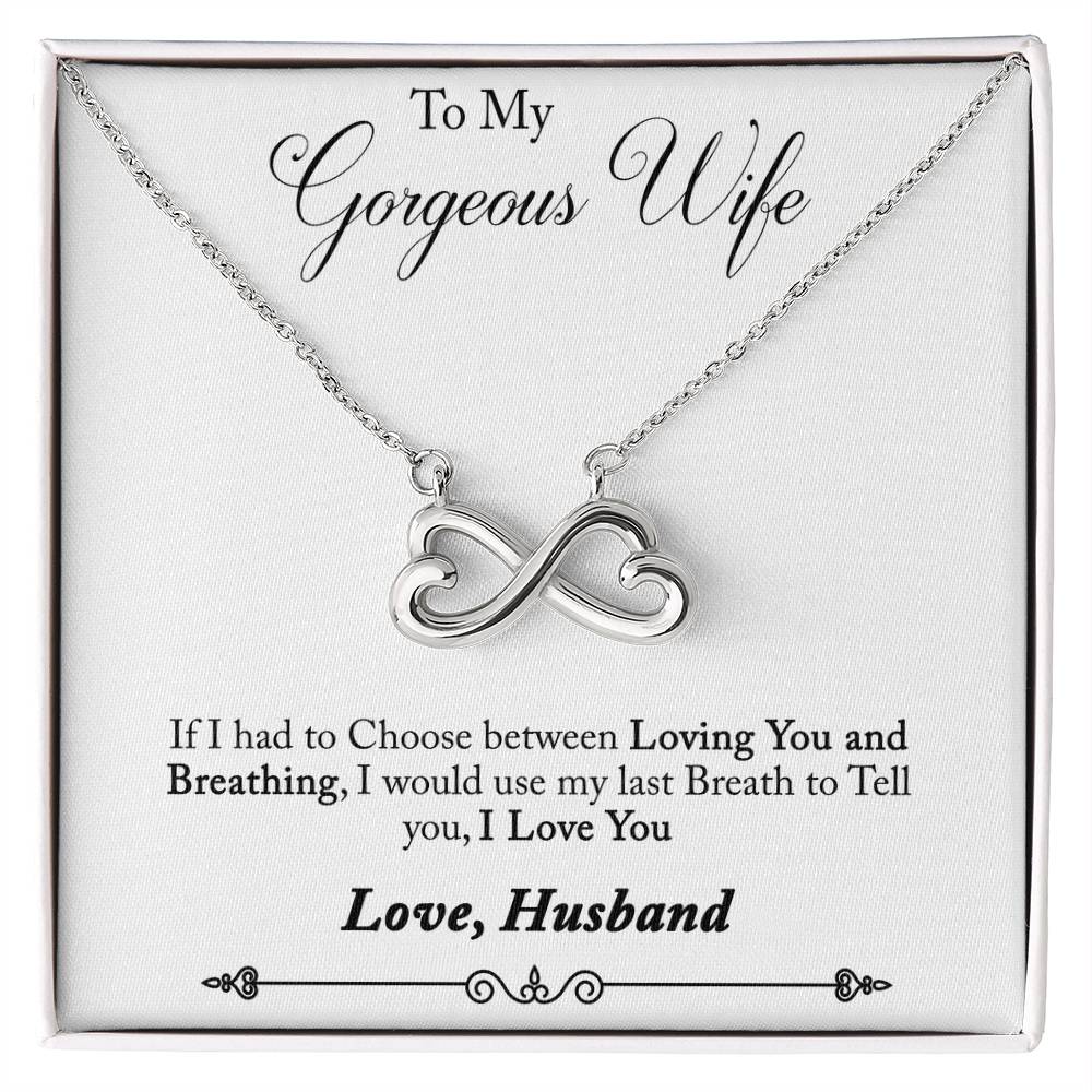 Wife Endless Love Necklace-[Heartfelt Family Gift]