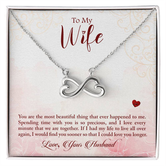 Wife Endless Love Necklace-[Heartfelt Family Gift]