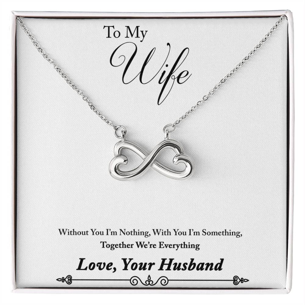 Husband to wife endless love necklace-[Heartfelt Family Gift]