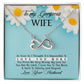 Wife Endless Love Necklace-[Heartfelt Family Gift]