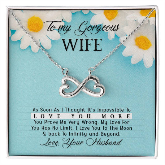 Wife Endless Love Necklace-[Heartfelt Family Gift]