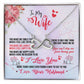 Wife endless love necklace-[Heartfelt Family Gift]