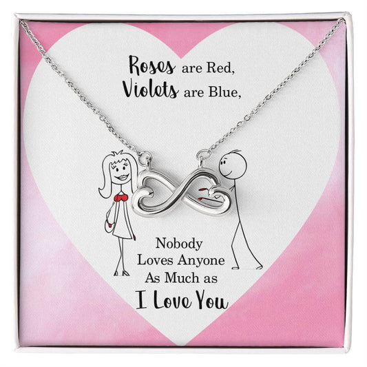 Endless Love Necklace Gift-[Heartfelt Family Gift]