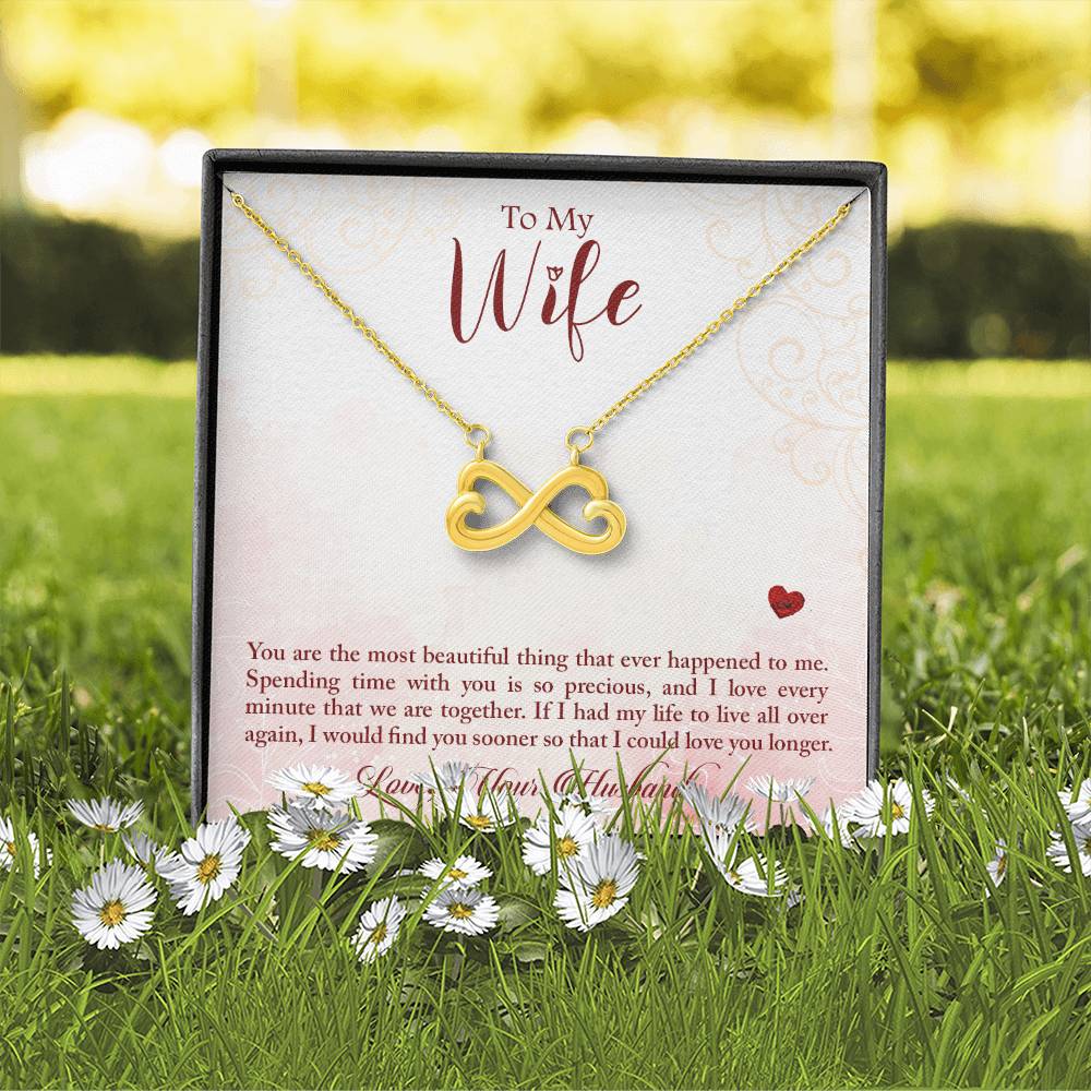 Wife Endless Love Necklace-[Heartfelt Family Gift]