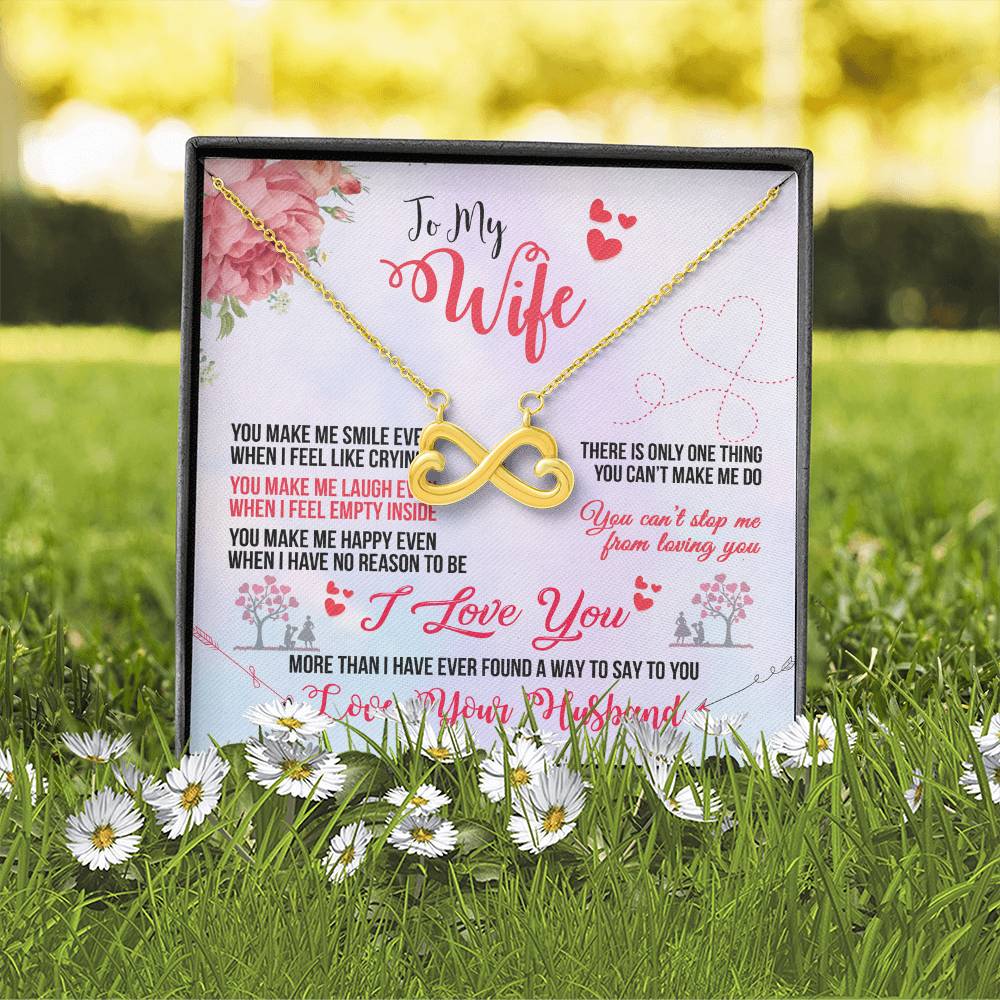 Wife endless love necklace-[Heartfelt Family Gift]