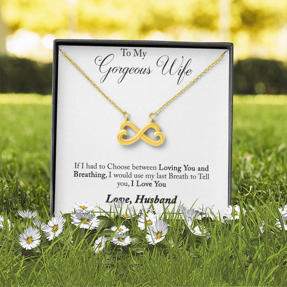 Wife Endless Love Necklace-[Heartfelt Family Gift]