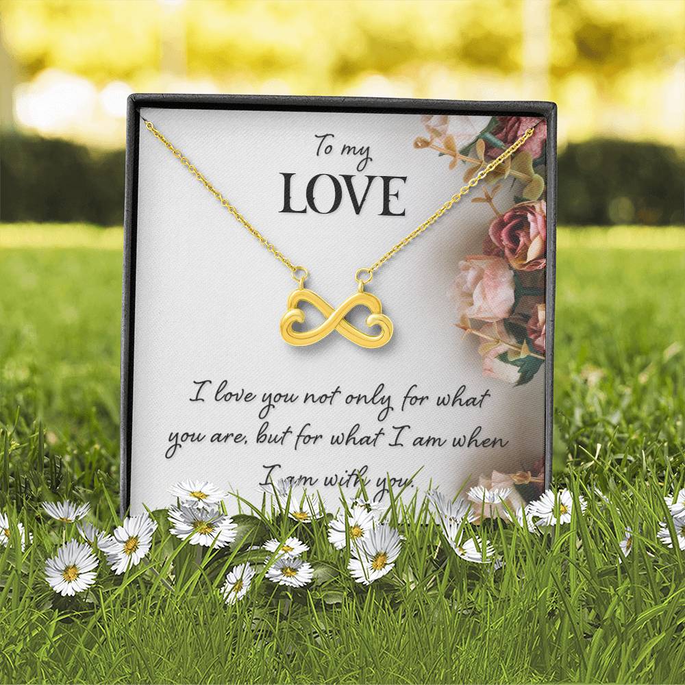 To My Love Heart Necklace-[Heartfelt Family Gift]