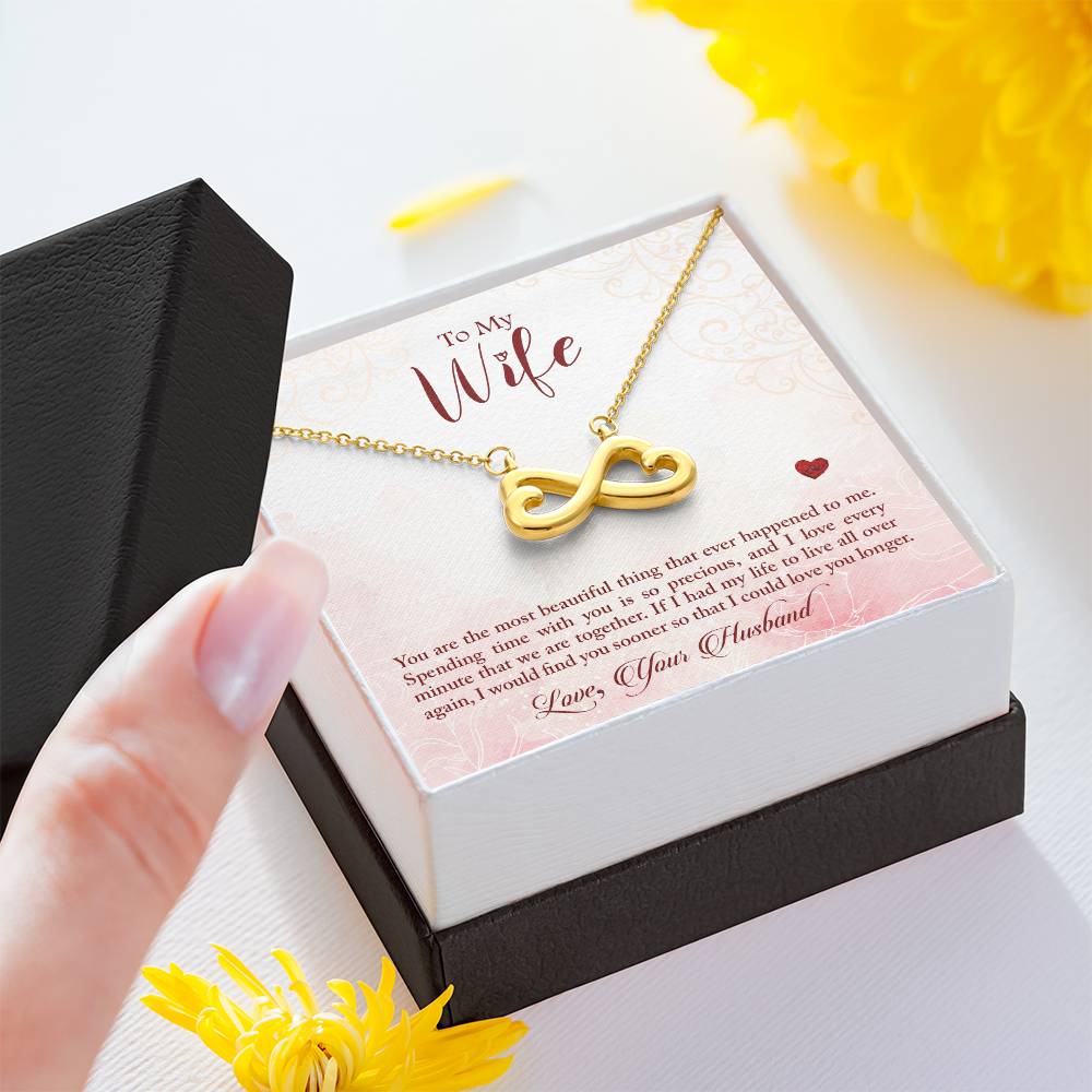 Wife Endless Love Necklace-[Heartfelt Family Gift]