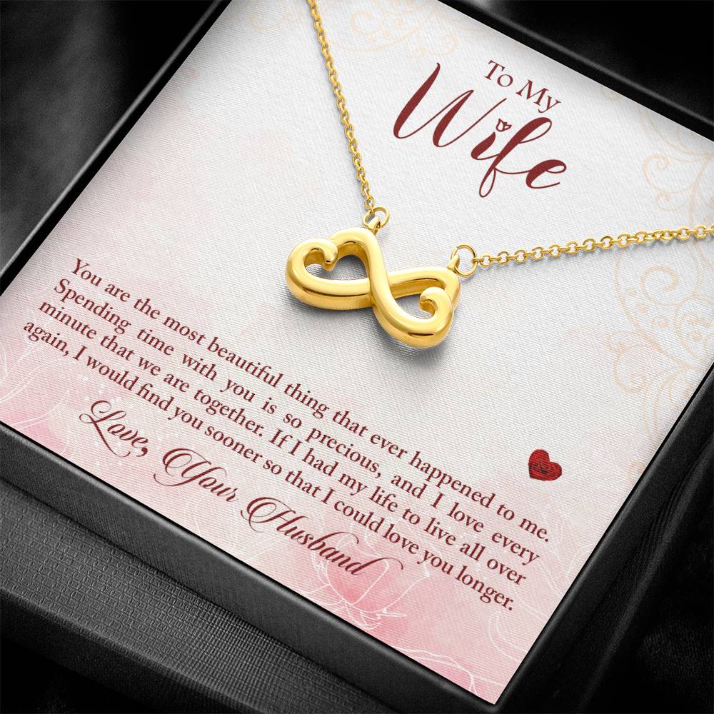 Wife Endless Love Necklace-[Heartfelt Family Gift]