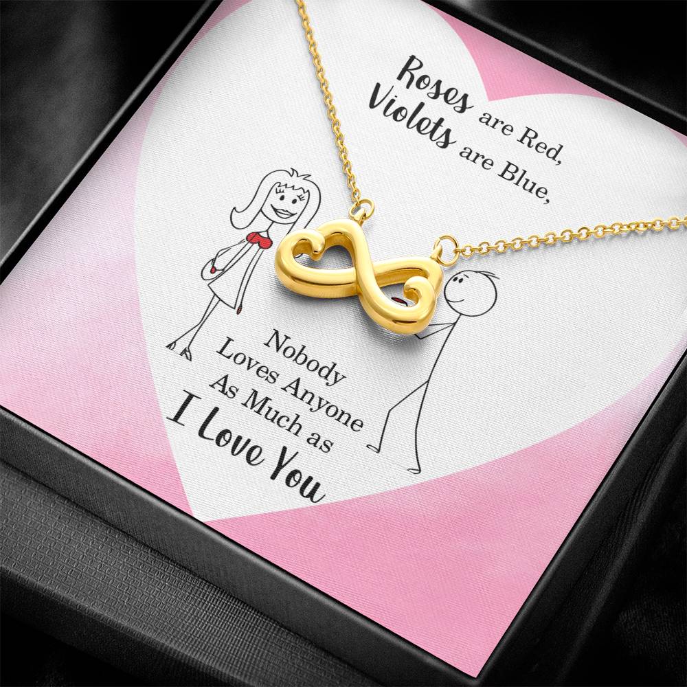 Endless Love Necklace Gift-[Heartfelt Family Gift]