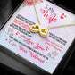 Wife endless love necklace-[Heartfelt Family Gift]