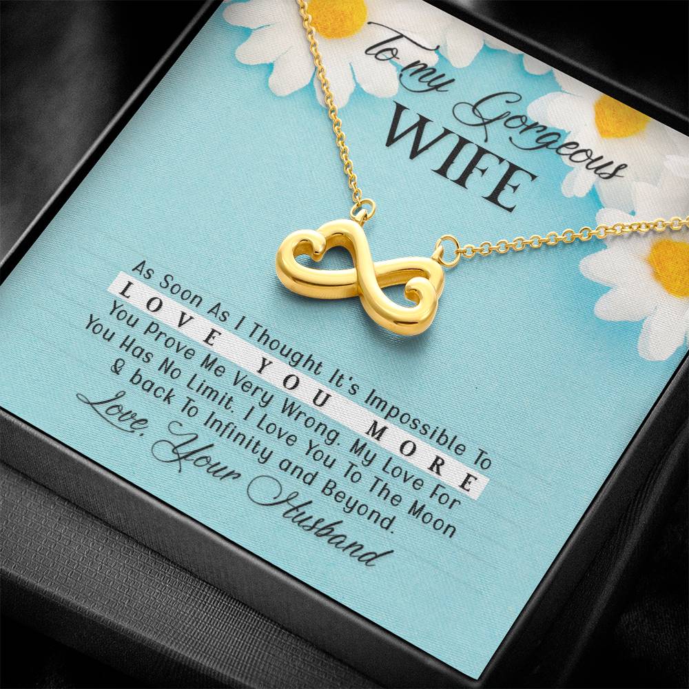 Wife Endless Love Necklace-[Heartfelt Family Gift]