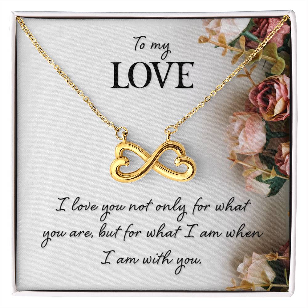 To My Love Heart Necklace-[Heartfelt Family Gift]