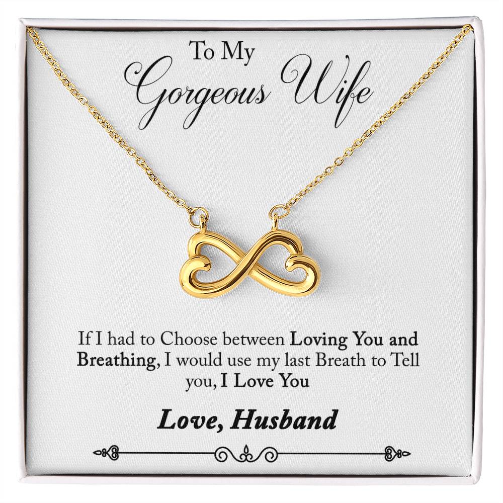 Wife Endless Love Necklace-[Heartfelt Family Gift]
