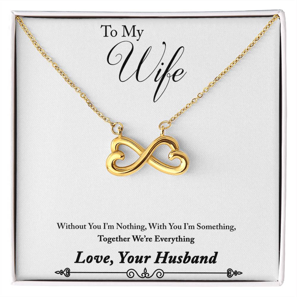 Husband to wife endless love necklace-[Heartfelt Family Gift]