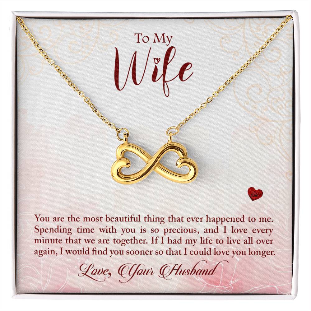 Wife Endless Love Necklace-[Heartfelt Family Gift]