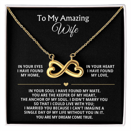 Wife Endless Love Necklace Gift