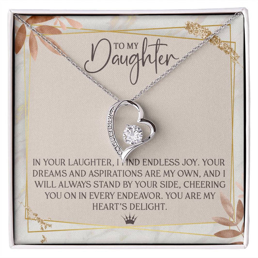 Daughter Father Necklace  To My Daughter Gift From Dad  Personalized Jewelry-[Heartfelt Family Gift]