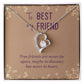To My Best Friend-True friends are never far Heart Necklace Gift-[Heartfelt Family Gift]