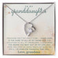 Granddaughter Necklace - Christmas  Birthday Gift for Granddaughter-[Heartfelt Family Gift]
